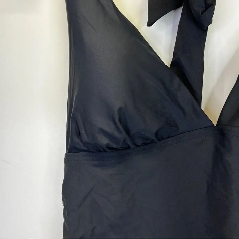 DKNY Halter Mio One Piece swimsuit black - L - Picture 6 of 11